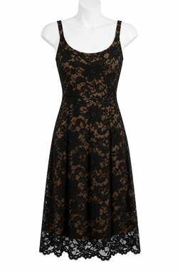 Lace Overlay Cocktail Dress Bodycon Sheath Party Date Night ABS Collection 8